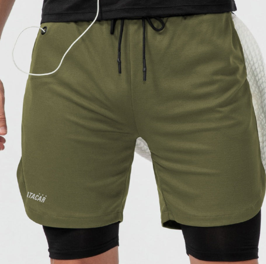 2 in 1 Woven Shorts