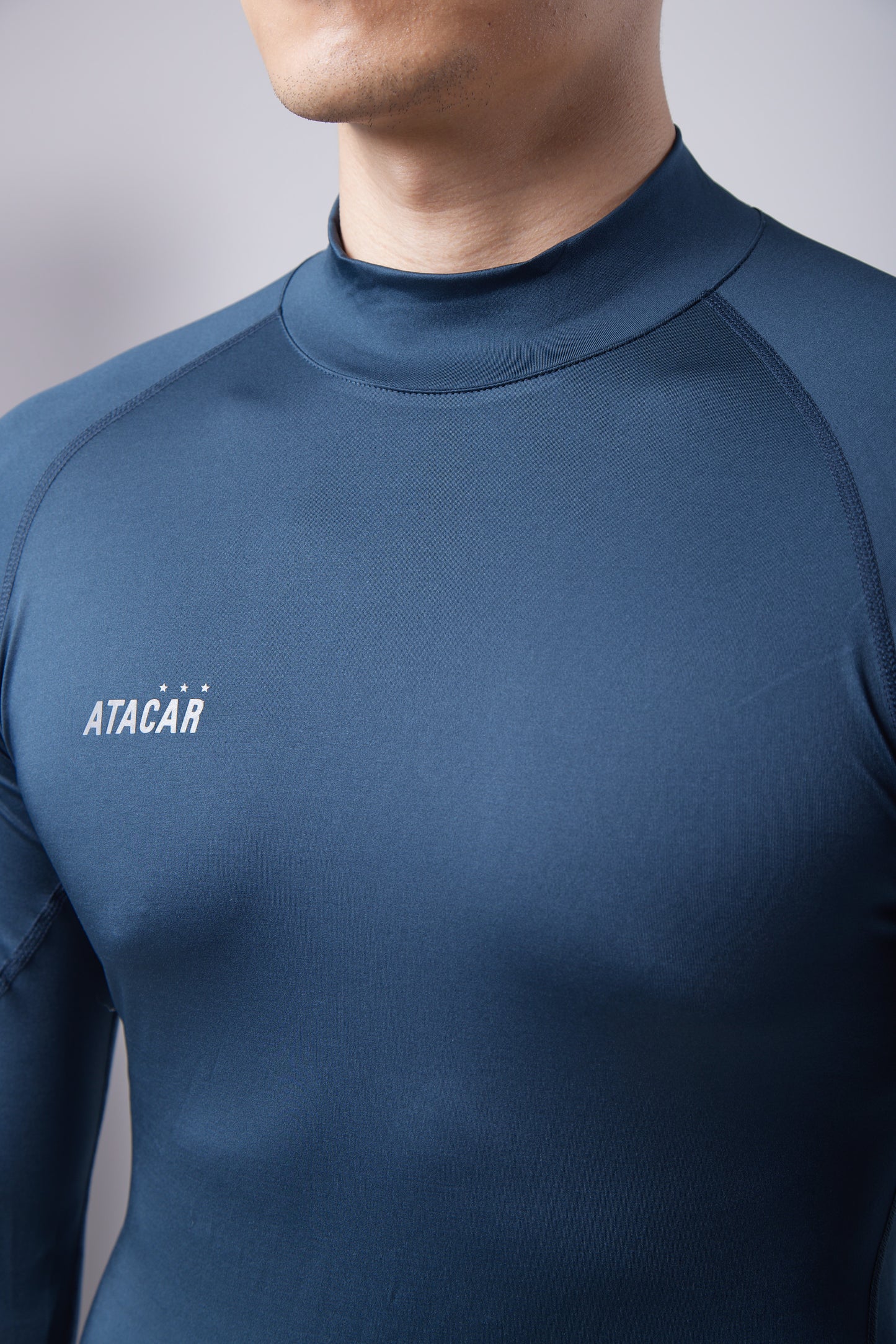 Long-Sleeve UltraFit High Neck