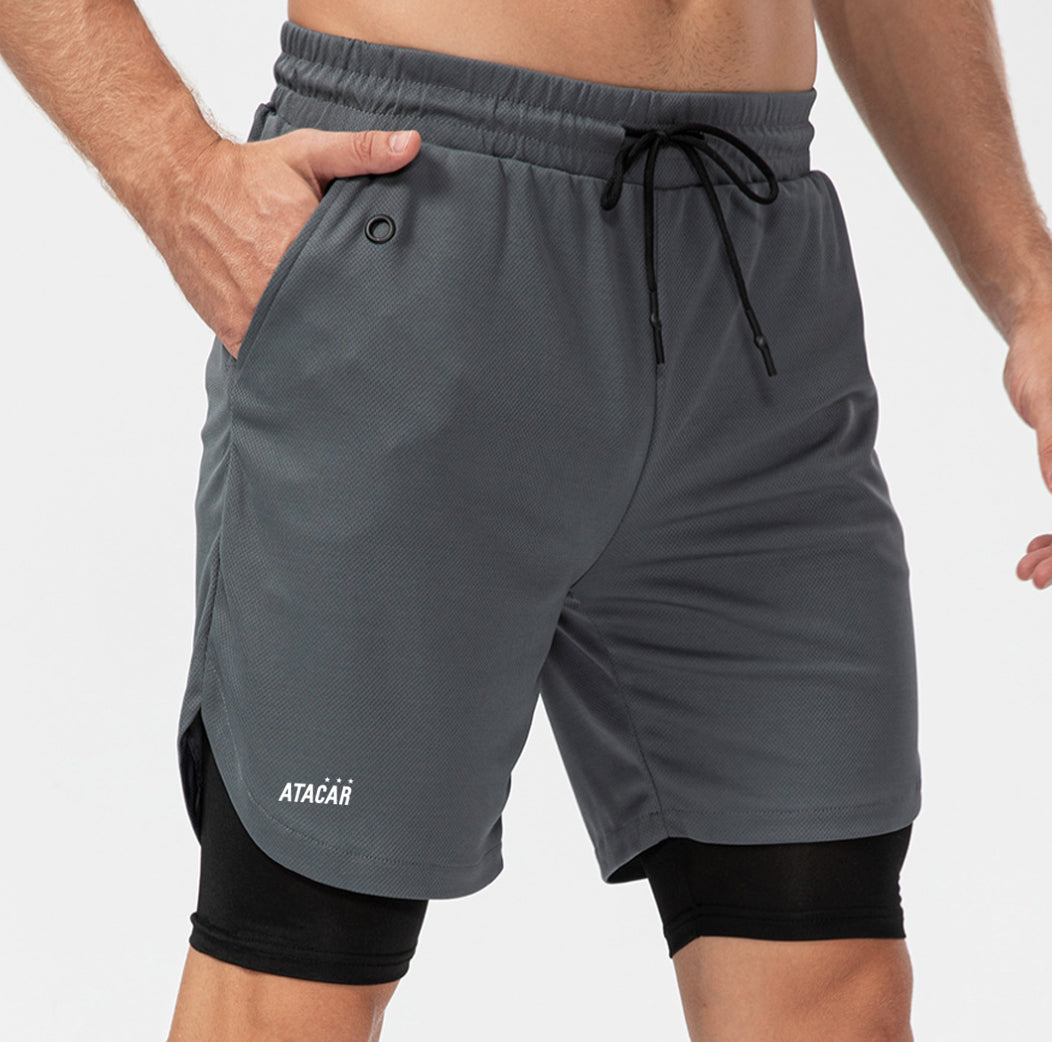 2 in 1 Woven Shorts