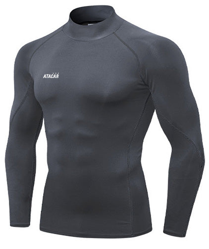 Long-Sleeve UltraFit High Neck
