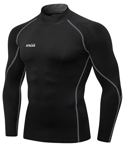 Long-Sleeve UltraFit High Neck