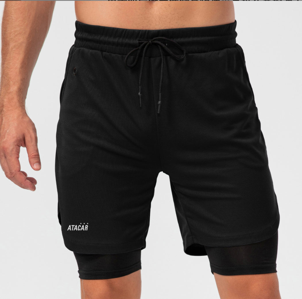 2 in 1 Woven Shorts