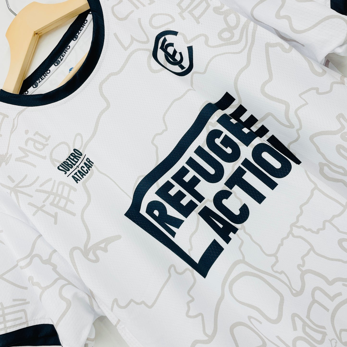ATACAR x SUBZERO 2022/23 Chorlton FC Away Shirt (Hong Kong Concept)