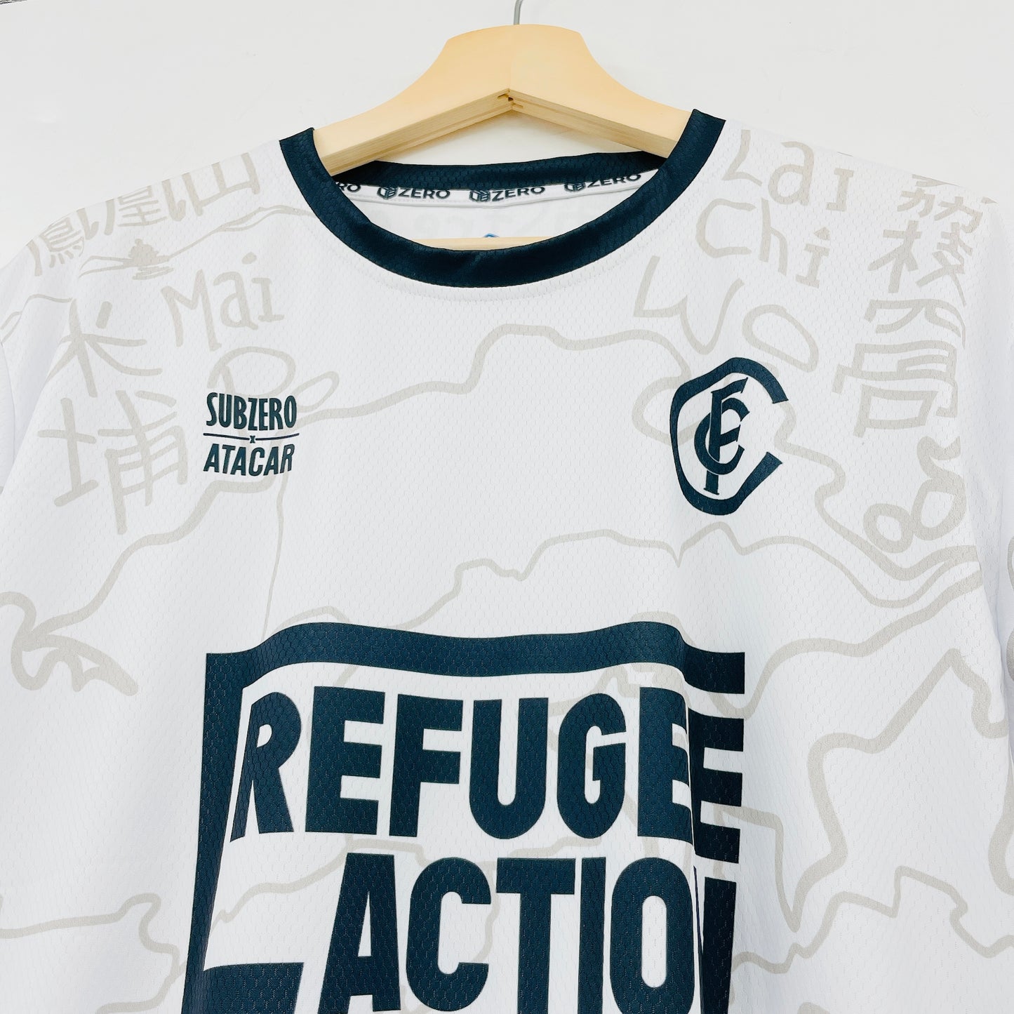 ATACAR x SUBZERO 2022/23 Chorlton FC Away Shirt (Hong Kong Concept)