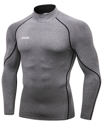 Long-Sleeve UltraFit High Neck