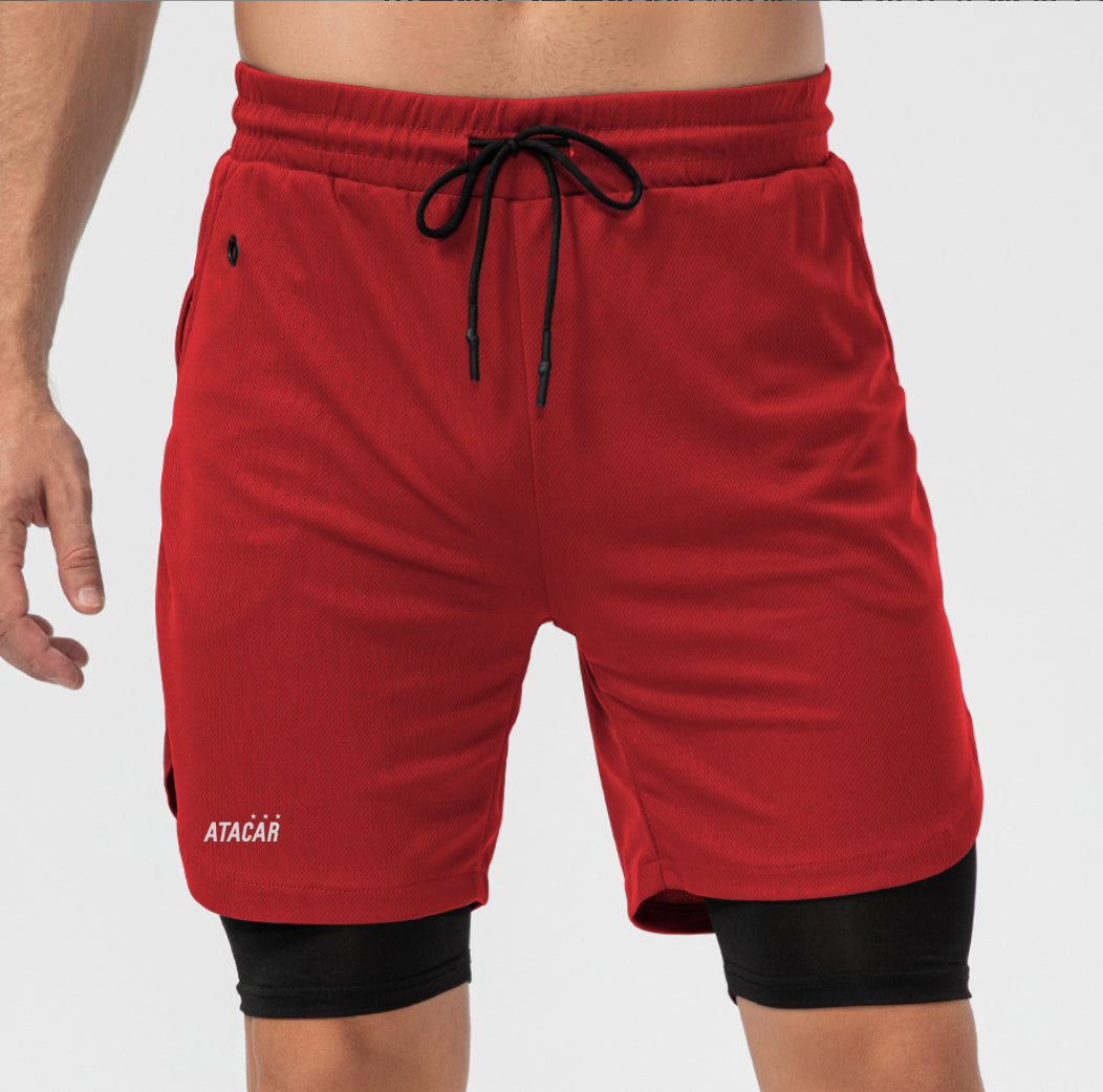 2 in 1 Woven Shorts
