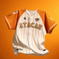 2026 World Championships Cheering Baseball Shirt (Orange)