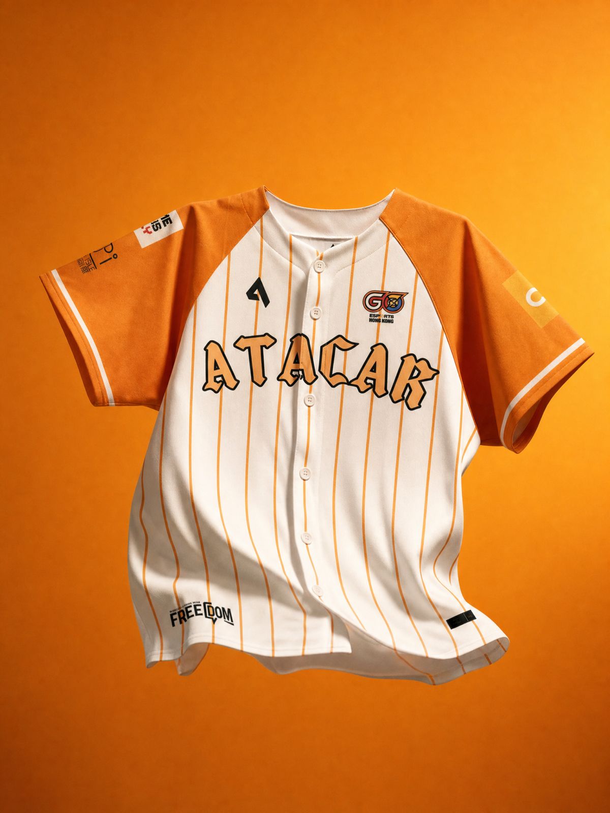 2026 World Championships Cheering Baseball Shirt (Orange)