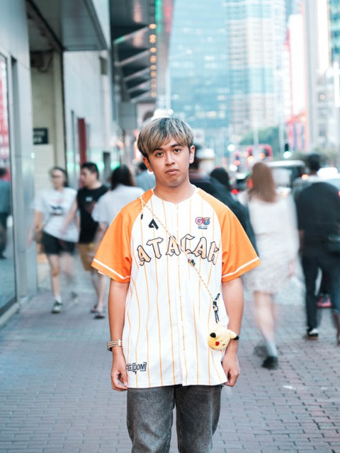 2026 World Championships Cheering Baseball Shirt (Orange)