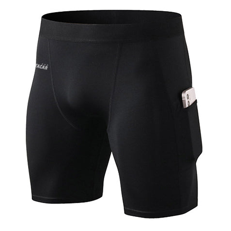 Compression shorts hot sale with pocket