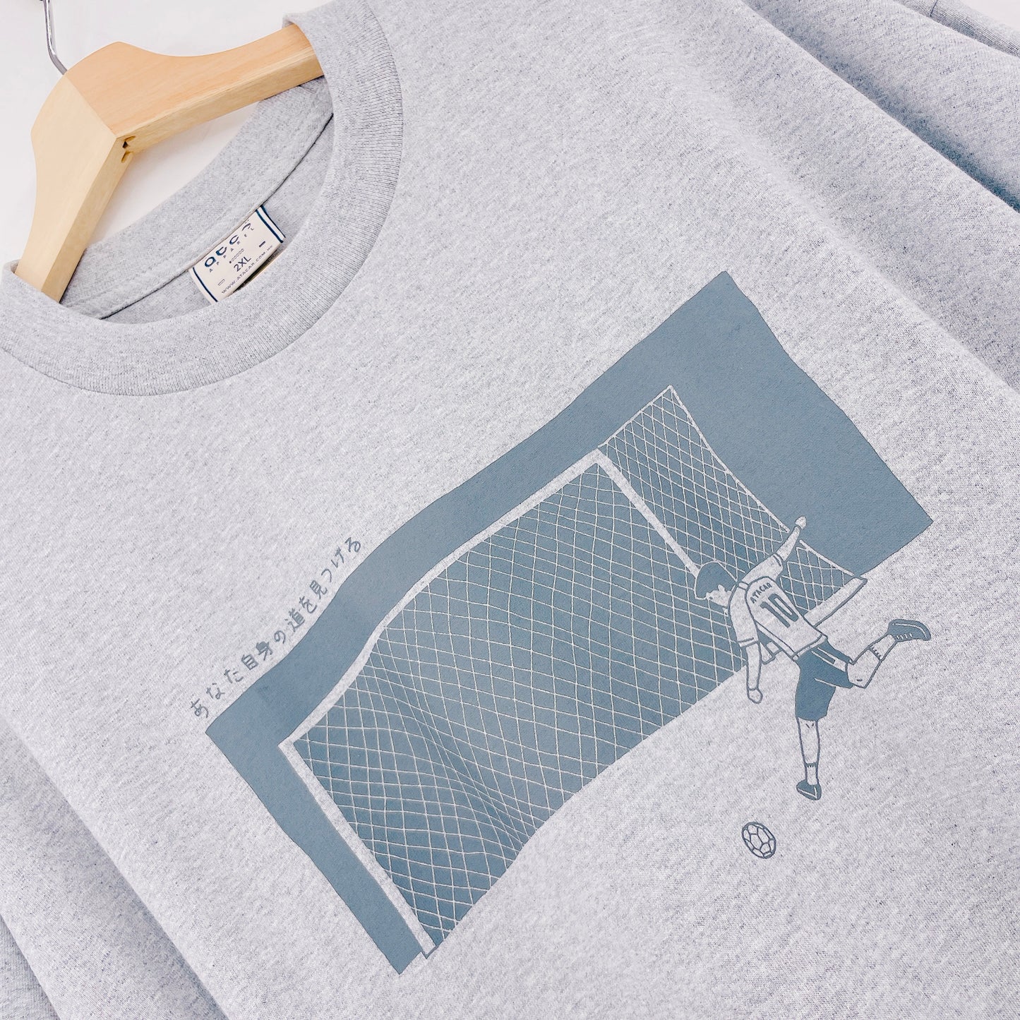 ATACAR Goal Net Concept 6.5oz Extra Heavyweight T-shirt (ATAC Special Edition)
